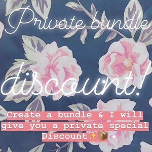 Bundle your likes &get your own private discount!✨